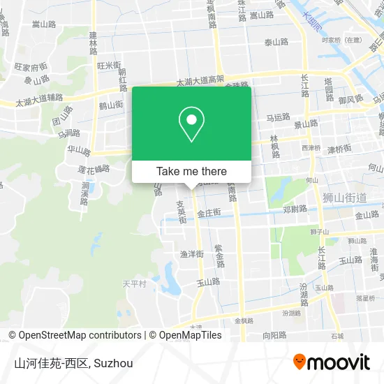 山河佳苑-西区 map