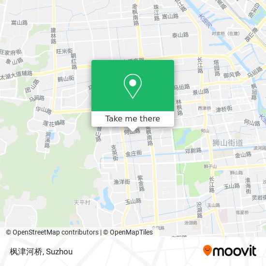 枫津河桥 map