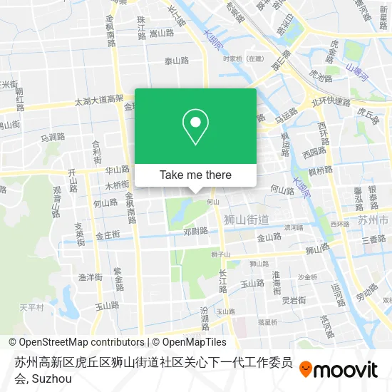 苏州高新区虎丘区狮山街道社区关心下一代工作委员会 map