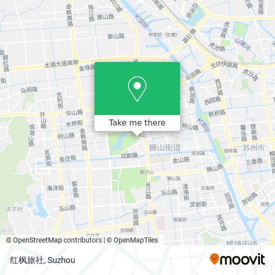 红枫旅社 map