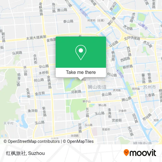 红枫旅社 map