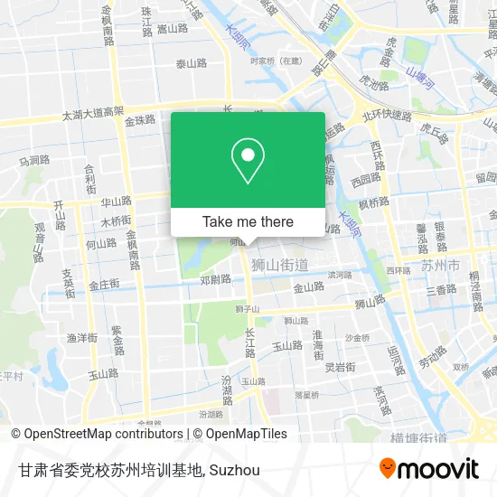 甘肃省委党校苏州培训基地 map