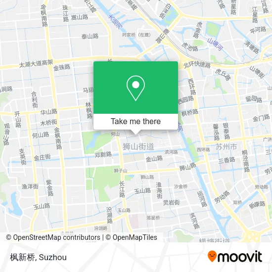 枫新桥 map