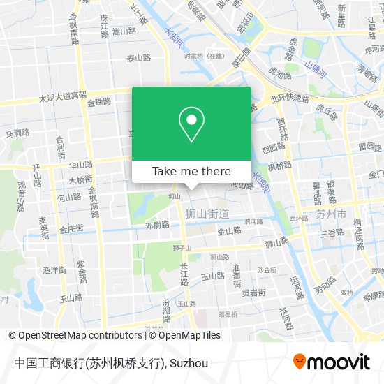 中国工商银行(苏州枫桥支行) map