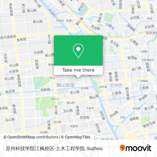苏州科技学院江枫校区-土木工程学院 map