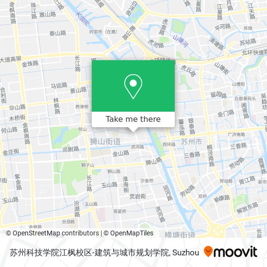 苏州科技学院江枫校区-建筑与城市规划学院 map