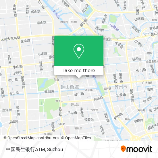 中国民生银行ATM map