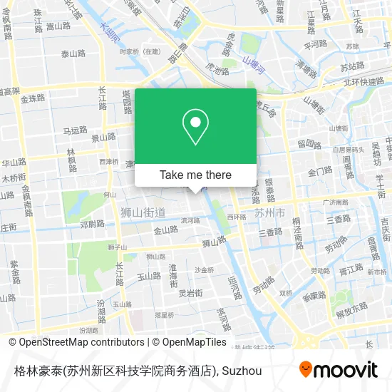 格林豪泰(苏州新区科技学院商务酒店) map