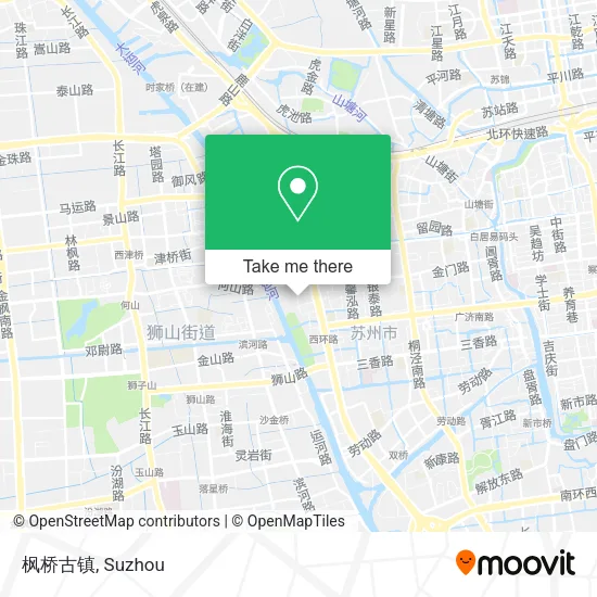 枫桥古镇 map