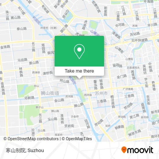 寒山别院 map