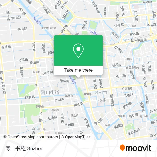 寒山书苑 map