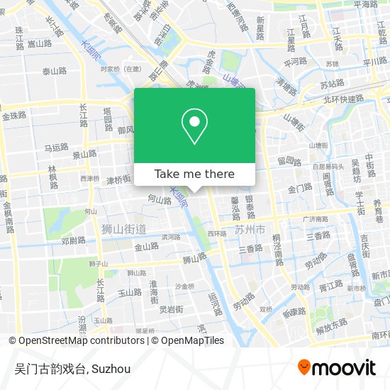 吴门古韵戏台 map