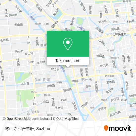 寒山寺和合书轩 map