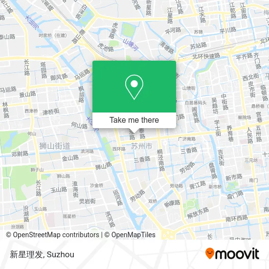新星理发 map