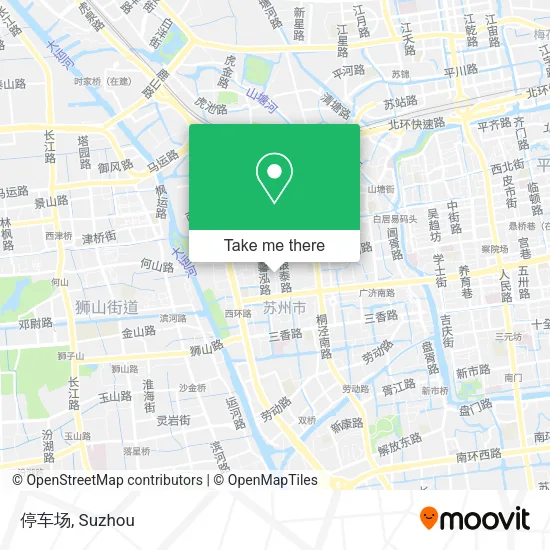 停车场 map