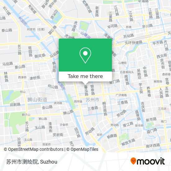 苏州市测绘院 map