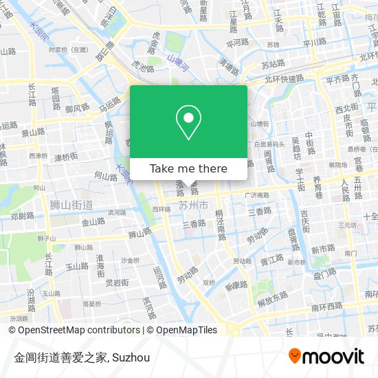 金阊街道善爱之家 map