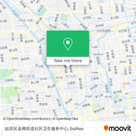 姑苏区金阊街道社区卫生服务中心 map