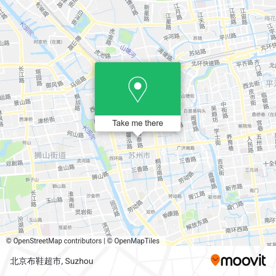 北京布鞋超市 map