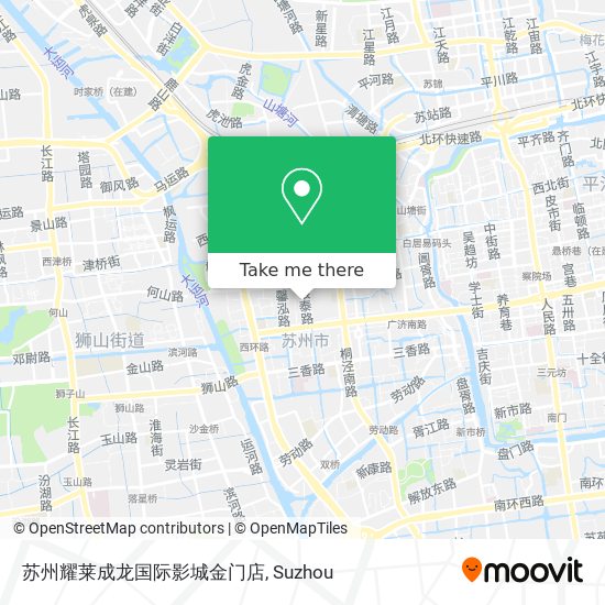 苏州耀莱成龙国际影城金门店 map