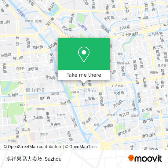 洪祥果品大卖场 map