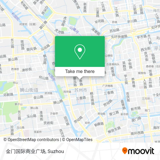 金门国际商业广场 map