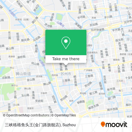 三峡格格鱼头王(金门路旗舰店) map