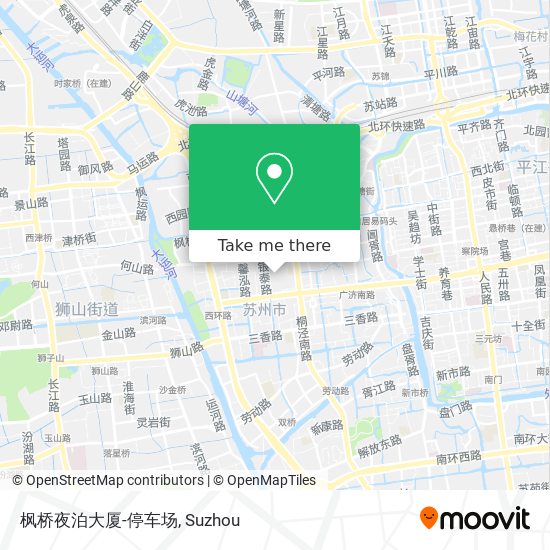 枫桥夜泊大厦-停车场 map