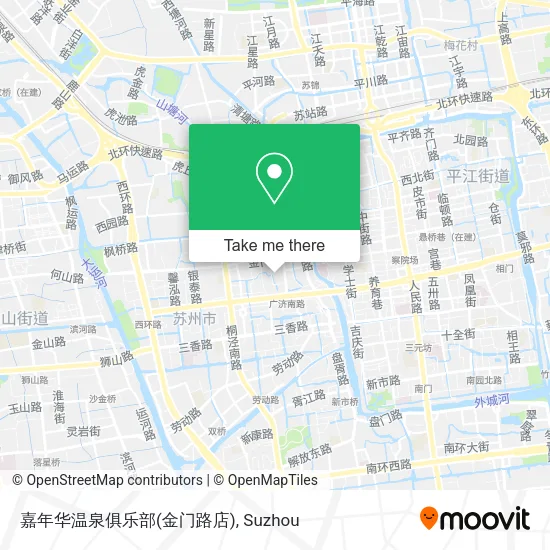 嘉年华温泉俱乐部(金门路店) map