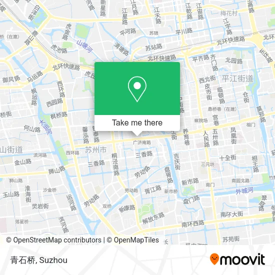 青石桥 map