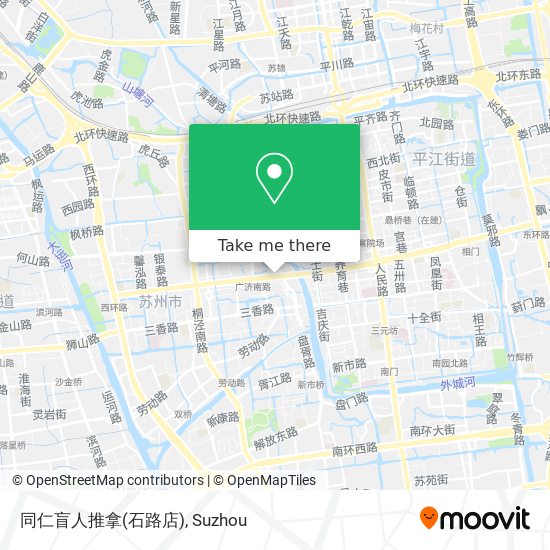 同仁盲人推拿(石路店) map