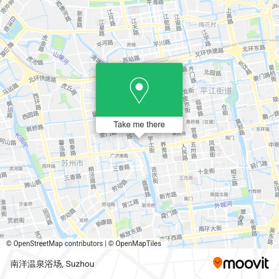 南洋温泉浴场 map