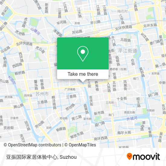 亚振国际家居体验中心 map