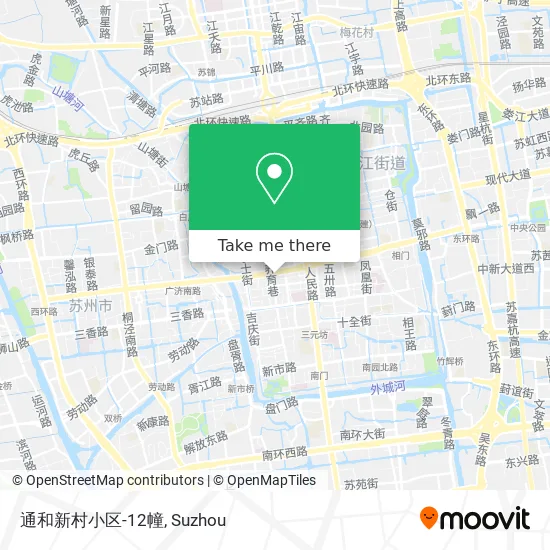 通和新村小区-12幢 map