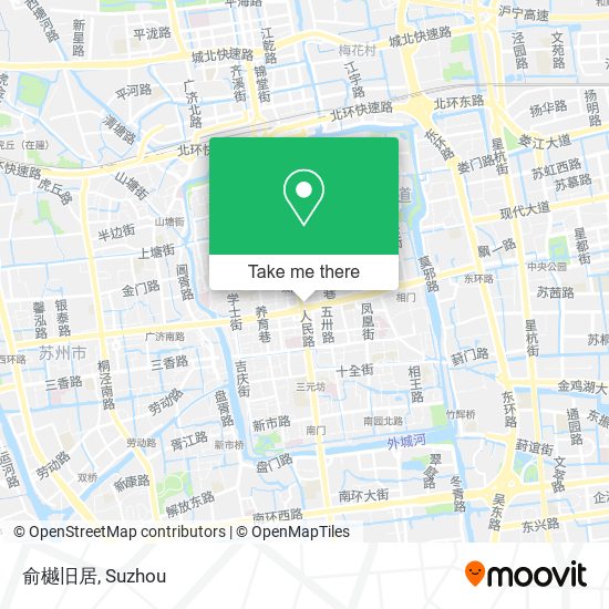 俞樾旧居 map