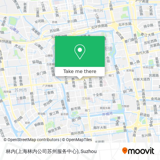 林内(上海林内公司苏州服务中心) map