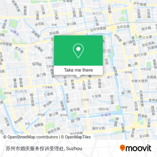苏州市婚庆服务投诉受理处 map