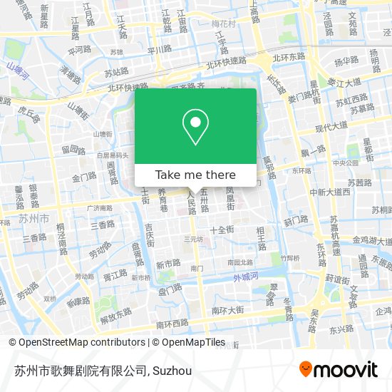 苏州市歌舞剧院有限公司 map