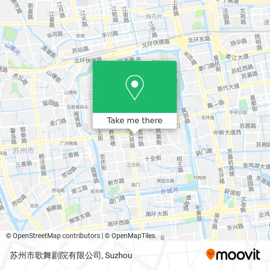 苏州市歌舞剧院有限公司 map