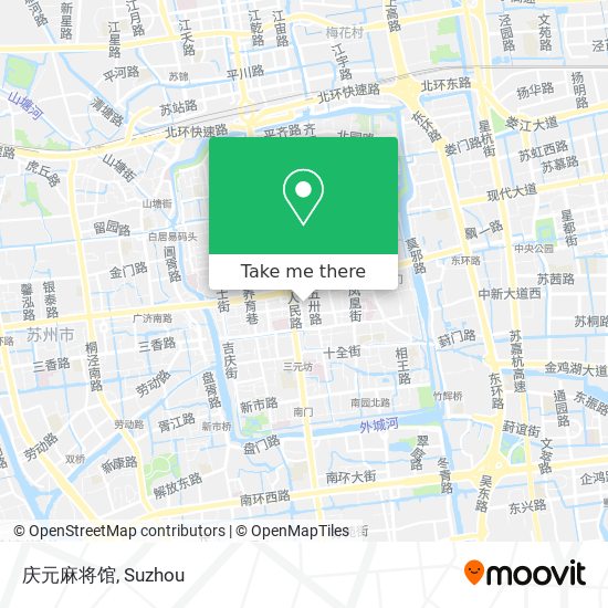 庆元麻将馆 map