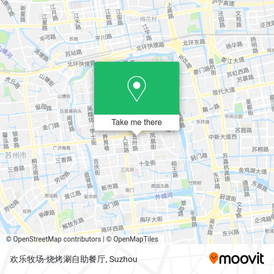 欢乐牧场-烧烤涮自助餐厅 map