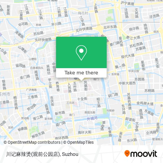 川记麻辣烫(观前公园店) map