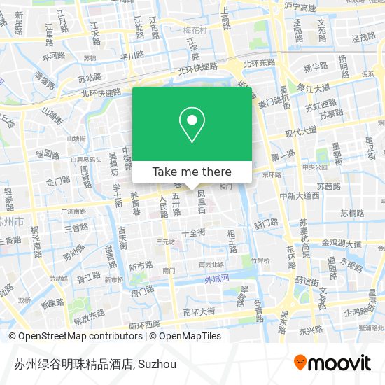 苏州绿谷明珠精品酒店 map