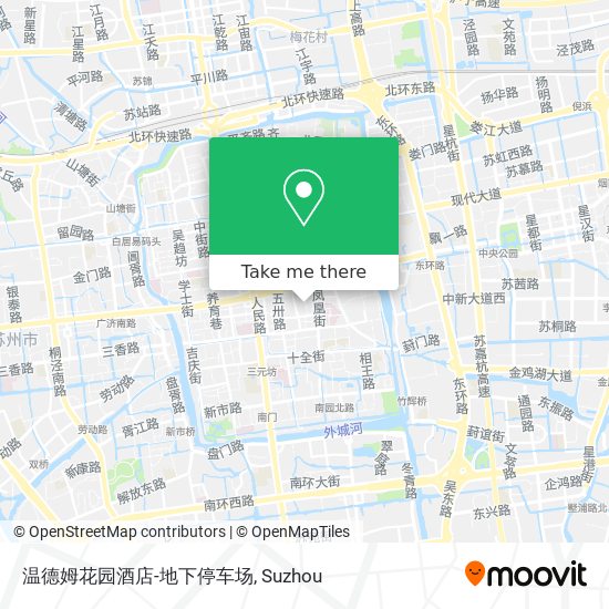 温德姆花园酒店-地下停车场 map