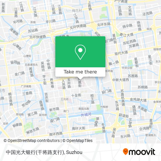 中国光大银行(干将路支行) map