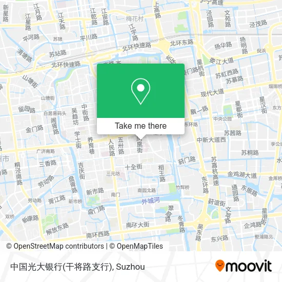 中国光大银行(干将路支行) map