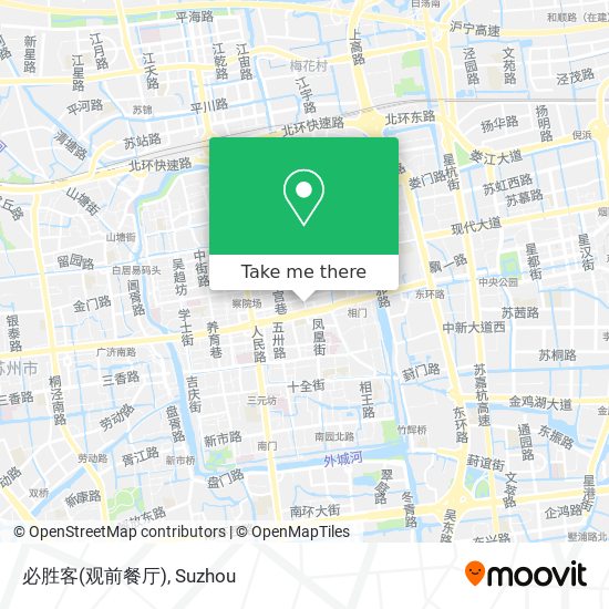 必胜客(观前餐厅) map