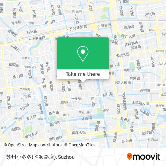 苏州小冬冬(临顿路店) map