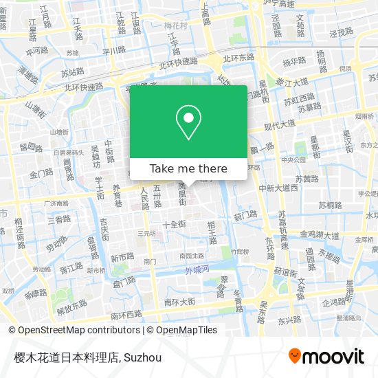 樱木花道日本料理店 map