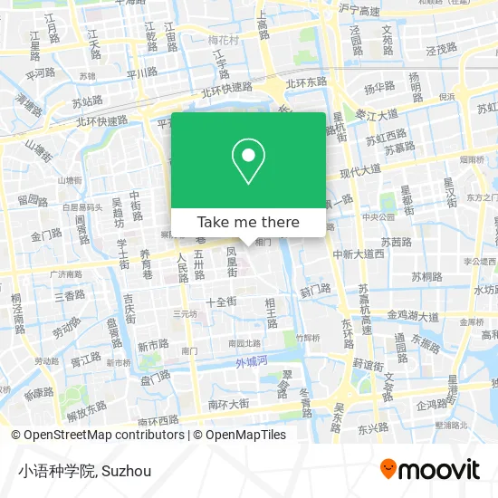 小语种学院 map